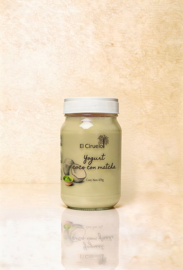 🍵 Yogurt de Coco con Matcha