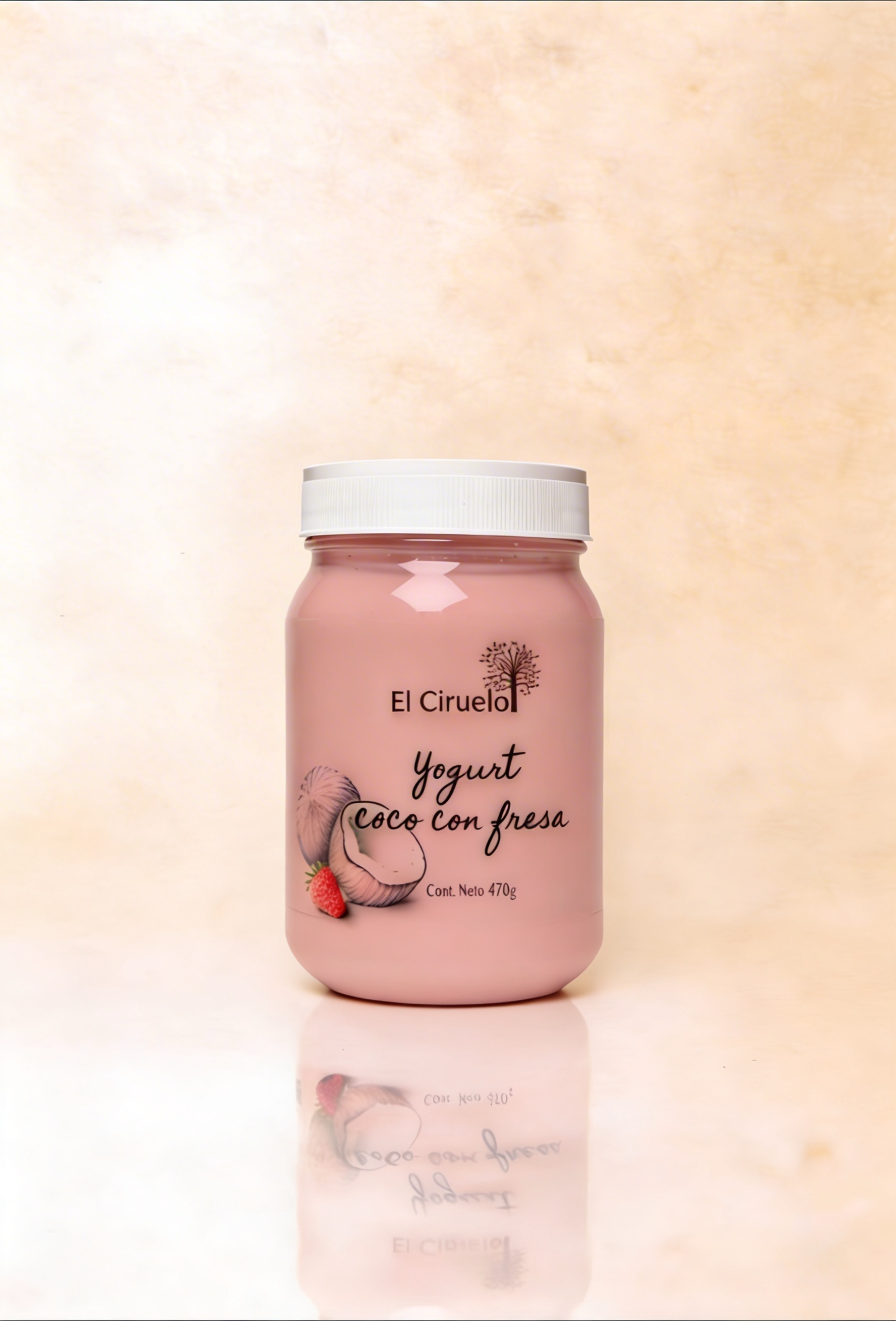 🍓 Yogurt de Coco con Fresa