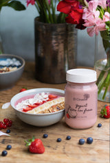 🍓 Yogurt de Coco con Fresa
