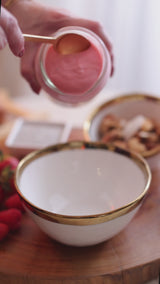 🍓 Yogurt de Coco con Fresa